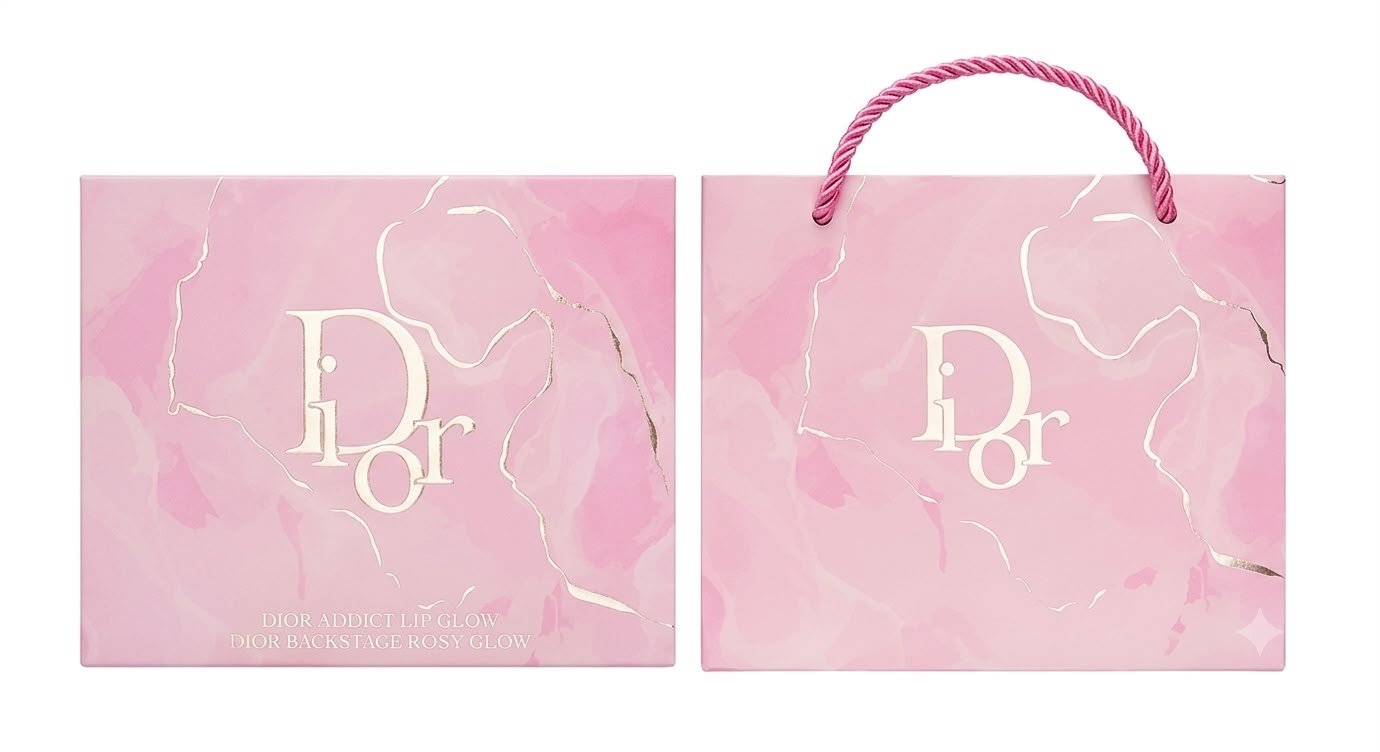 Dior Blusher & Lipbalm Gift Set Combo - Image 2