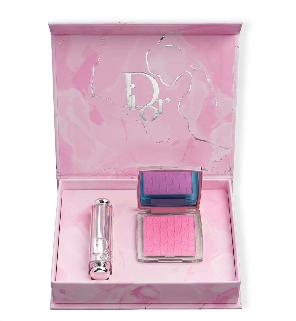 Dior Blusher & Lipbalm Gift Set Combo - Image 3